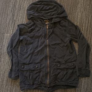 American eagle blue anorak jacket